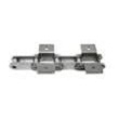 KCM Stainless Steel Double Pitch Chains with K1/K2 Type Attachments