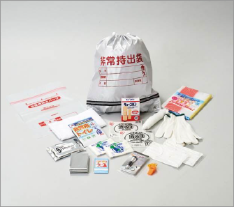 PWJ非常持出しセット16点商品イメージ