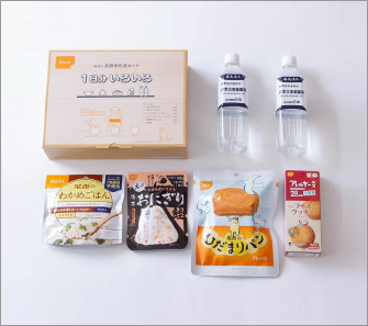 長期保存食1日分商品イメージ