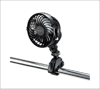 小型クランプ扇風機 (充電式)商品イメージ